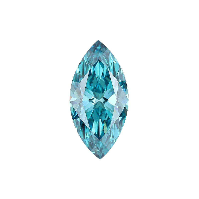 Marquise Man-Made ParaibaBlue YAG