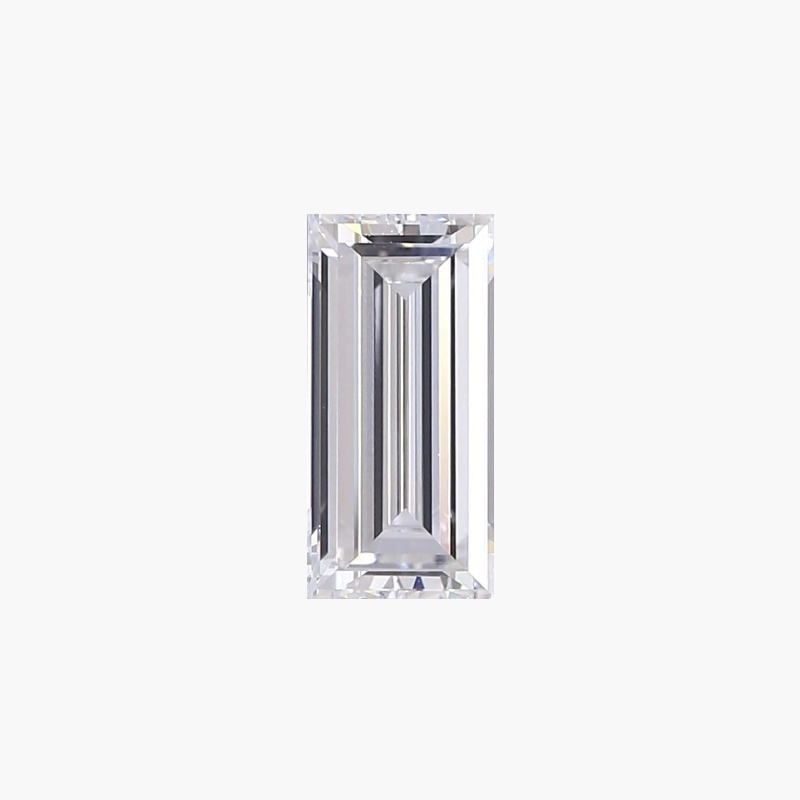 Straight Baguette Lab-Grown Moissanite