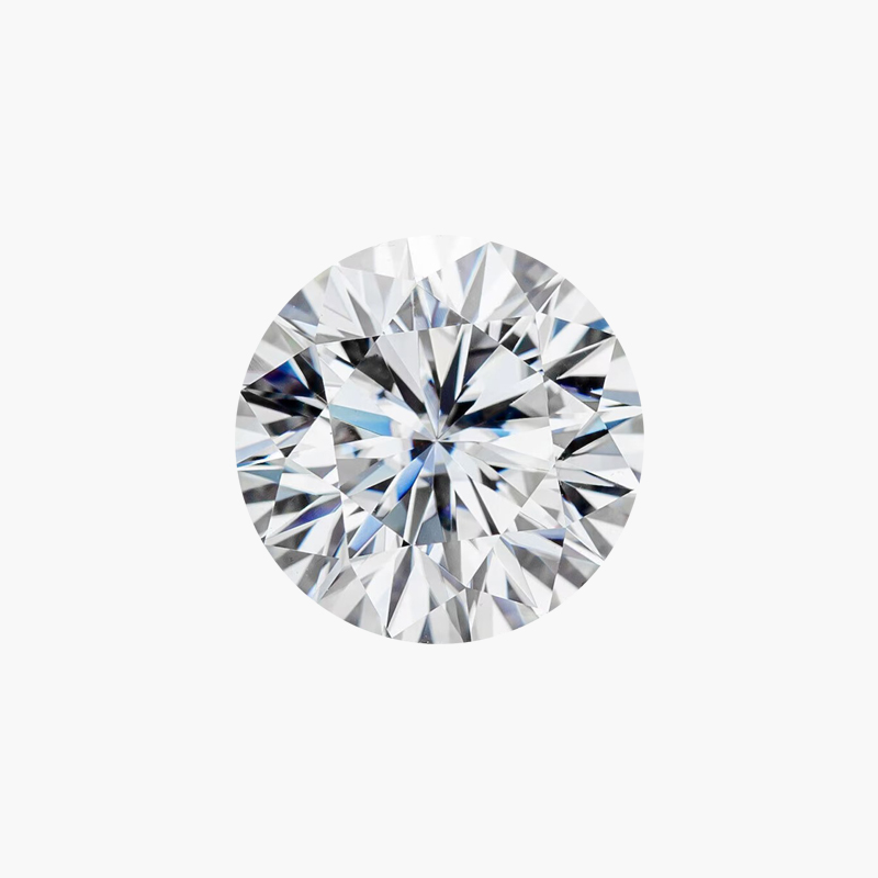 Round  Lab-Grown Moissanite