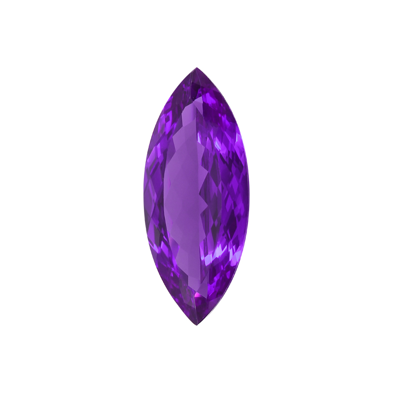 Marquise Lab-Grown Purple Sapphire