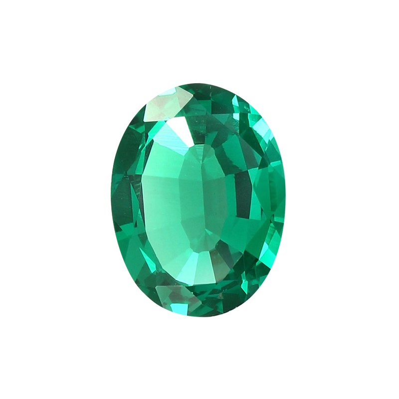 Oval Green Cubic Zirconia